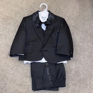 Little boys nine month suit with shoes